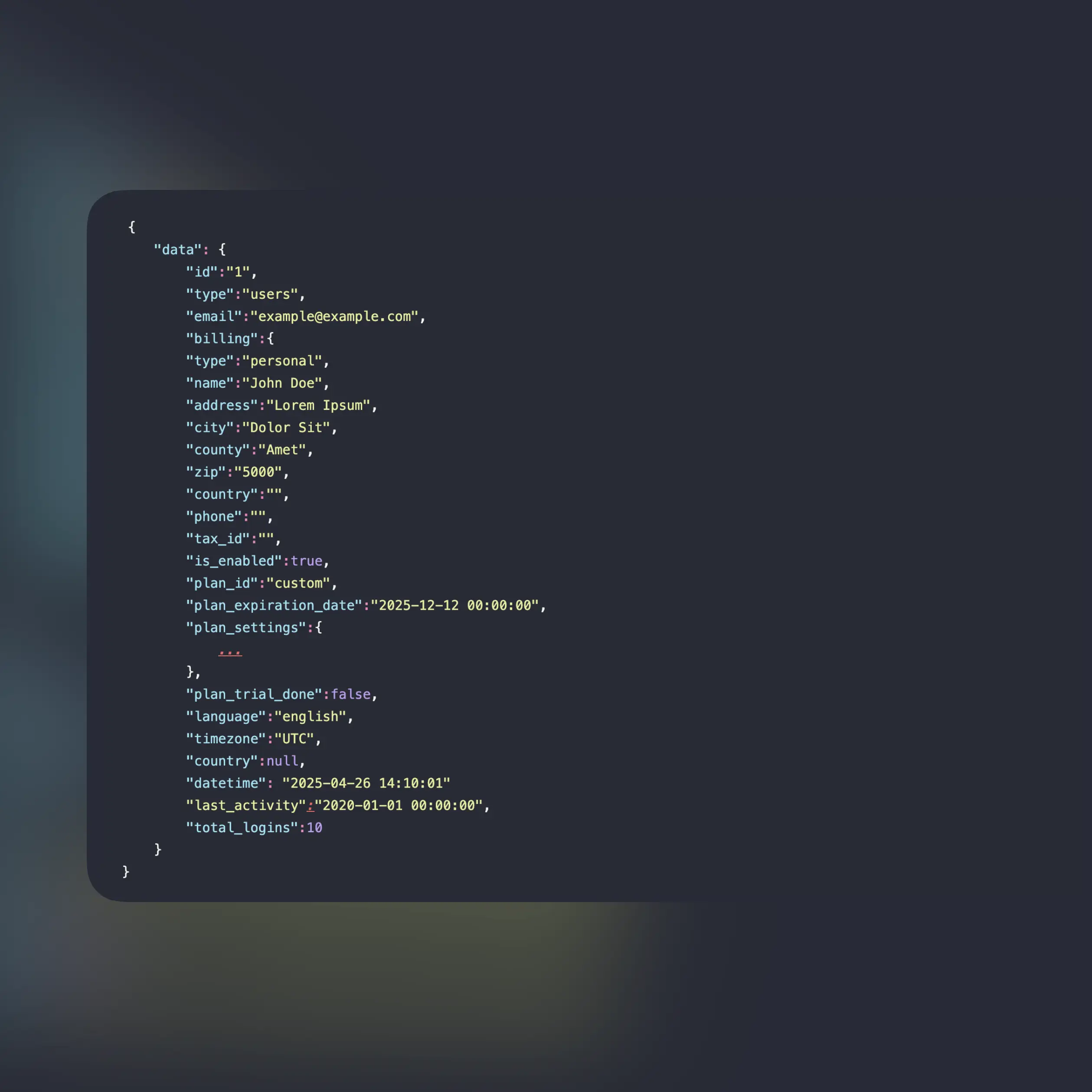 Screenshot of the app API endpoints feature
